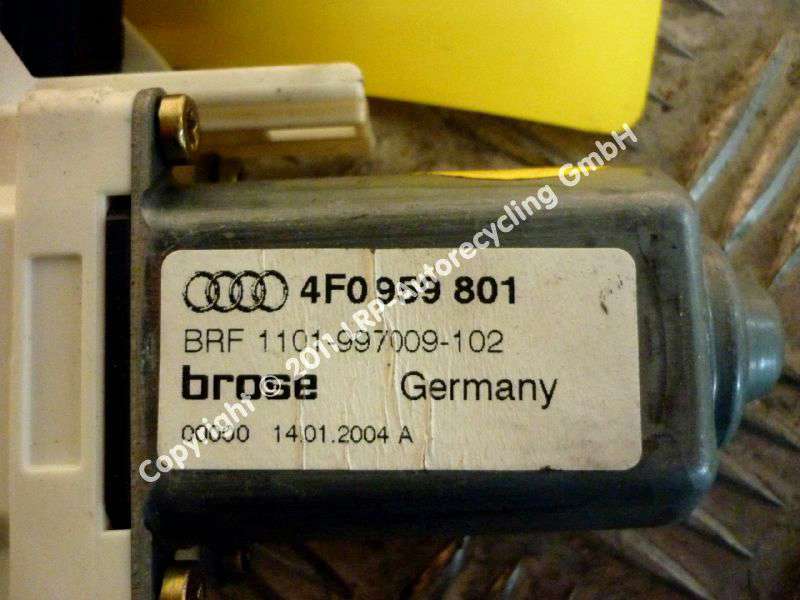 Audi A6 C6 4F2 Fensterhebermotor vorn links 4F0959801 BROSE BJ2003